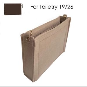 Bag Insert w/ Gold Chain for Toiletry Bag